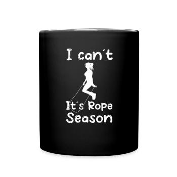 Fitness Roping - Jumping rope for women - Full Colour Mug - black - Front