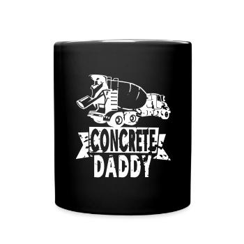 Conception de construction en béton pour les travailleurs de la construction et les chantiers de construction - Mug uni - noir - Devant