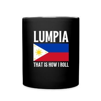 Filipino Pride Pinoy Spring Roll Lumpia Thats How - Tasse einfarbig - Schwarz - Vorne