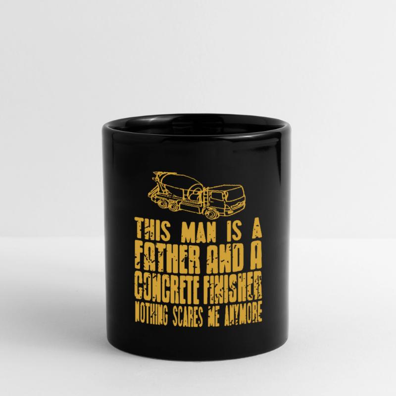 Conception de constructeur en béton pour les constructeurs et le chantier de construction Mug uni
