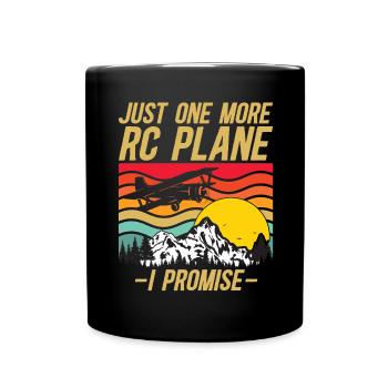 RC Avion modéliste Modélisme Avion - Mug uni - noir - Devant