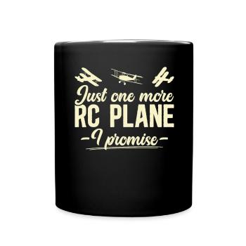 RC Avion modéliste Modélisme Avion - Mug uni - noir - Devant