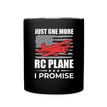RC Avion modéliste Modélisme Avion - Mug uni - noir - Devant