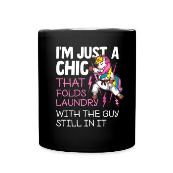 Funny Brazilian Jiu Jitsu Quote BJJ Women - Full Colour Mug - black - Front