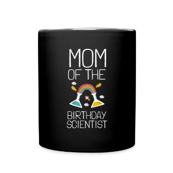 10 Years Old Science Birthday Kid 9 - Full Colour Mug - black - Front
