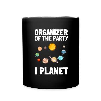 10 Years Old Science Birthday Kid 9 - Full Colour Mug - black - Front