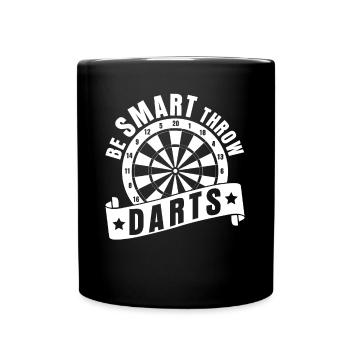 Darts Darts Player Darts Darts - Full Colour Mug - black - Front