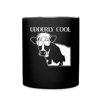 Cow Farmer Ferme Veau Veau Vaches - Mug uni - noir - Devant