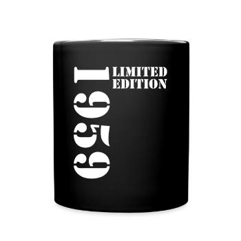 1959 édition limitée anniversaire cadeau femme mari - Mug uni - noir - Devant