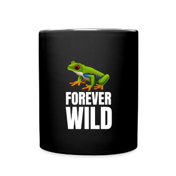 Agalychnis callidryas Rainette aux yeux rouges - Mug uni - noir - Devant