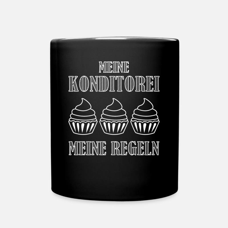 Konditor Cupcakes Bäcker - Tasse einfarbig - Schwarz