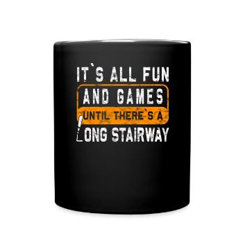 Chirurgie de prothèse d’humour amputée Amputation - Mug uni - noir - Devant