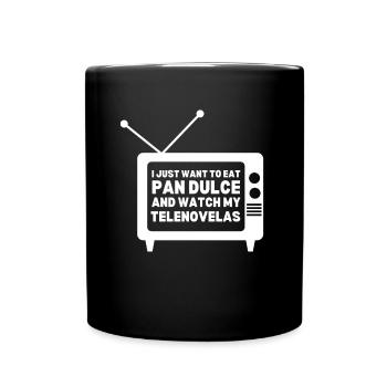 Telenovela Columbianas, émissions hispaniques et feuilletons - Mug uni - noir - Devant