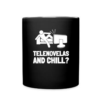 Telenovela Columbianas, émissions hispaniques et feuilletons - Mug uni - noir - Devant