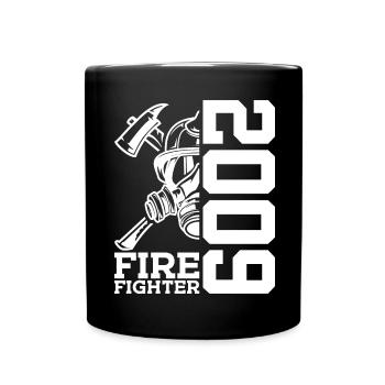 17E ANNIVERSAIRE BRIGADE DES POMPIERS EN 2009 - Mug uni - noir - Devant
