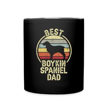 Bester Hundevater - Boykin Spaniel - Tasse einfarbig - Schwarz - Vorne