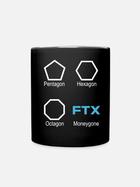 FTX Moneygone SBF Crypto - Tasse einfarbig - Schwarz