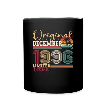 Original December 1996 26th Birthday Gift - Full Colour Mug - black - Front