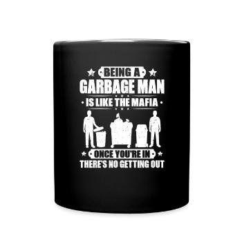 Spécialiste du recyclage et de la gestion des déchets - Mug uni - noir - Devant