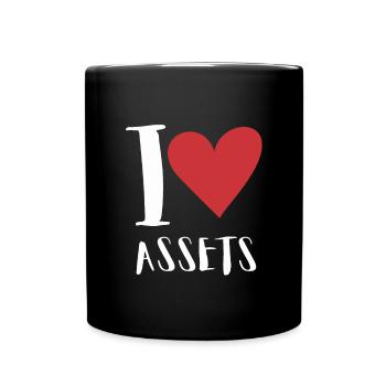Actifs sur passifs Entrepreneur comptable - Mug uni - noir - Devant