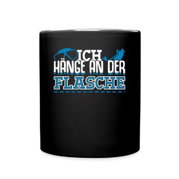 Tauchen Sporttaucher Witz Taucher - Tasse einfarbig - Schwarz - Vorne
