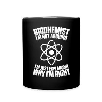 Biochemiker Biochimie Biochimie Biochimiste - Mug uni - noir - Devant