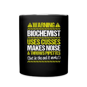 Biochemiker Biochimie Biochimie Biochimiste - Mug uni - noir - Devant