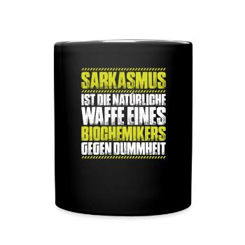 Biochemiker Biochimie Biochimie Biochimiste - Mug uni - noir - Devant