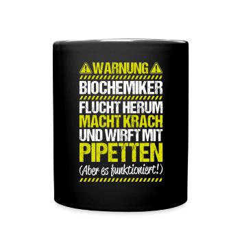 Biochemiker Biochimie Biochimie Biochimiste - Mug uni - noir - Devant