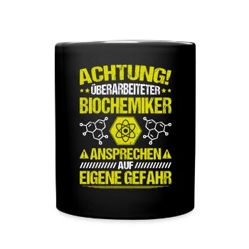 Biochemiker Biochimie Biochimie Biochimiste - Mug uni - noir - Devant