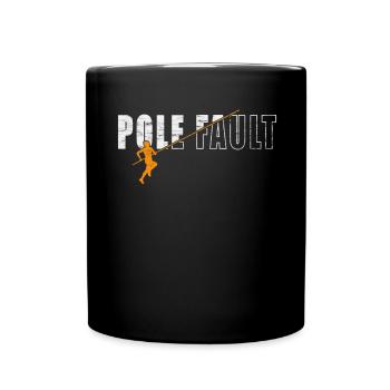 Cool Vault Athlète Sauteur à la perche - Mug uni - noir - Devant