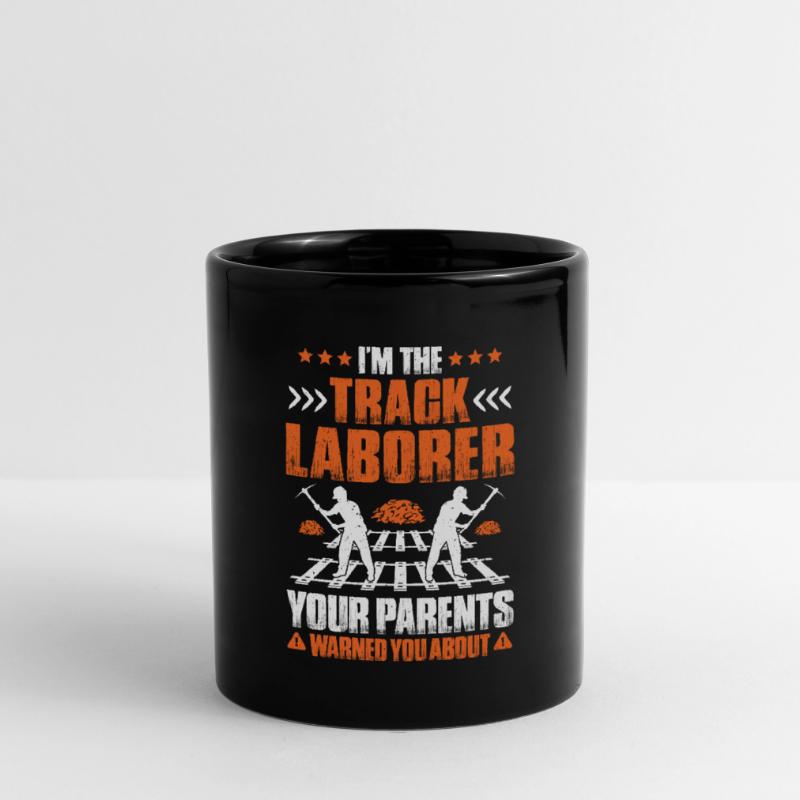 Track Builder Track Worker Track Construction Laboratory Full Colour Mug