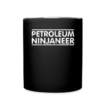 Ninjaneer - Petroleum Engineer - Full Colour Mug - black - Front