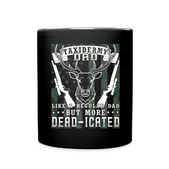 Animal assembly Hunting trophy Stuffing animals - Full Colour Mug - black - Front