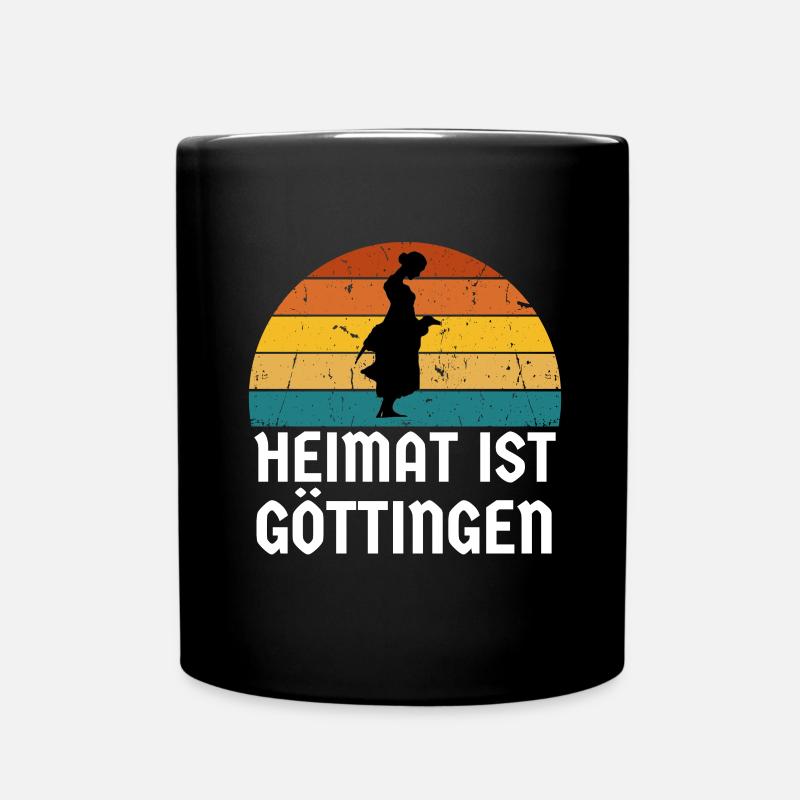 Göttinger Basketball Uni Göttingen Souvenir - Tasse einfarbig - Schwarz