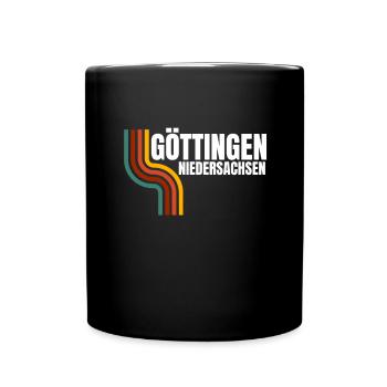 Göttinger Basketball Uni Göttingen Souvenir - Tasse einfarbig - Schwarz - Vorne