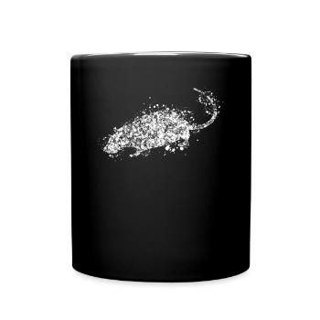 Souris Rat Rat Souris - Mug uni - noir - Devant