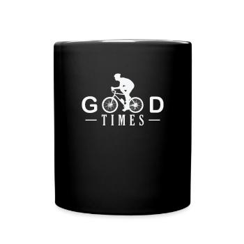 Bons moments Cyclisme Fitness Sports - Mug uni - noir - Devant