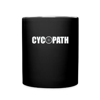 Cycopath Bike Fitness Sports - Full Colour Mug - black - Front