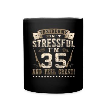 Taxidermists 35th birthday Taxidermists - Full Colour Mug - black - Front