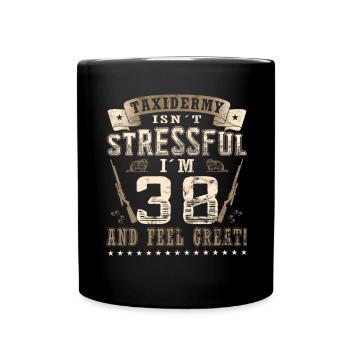 Präparatoren 38. Geburtstag Präparatoren - Tasse einfarbig - Schwarz - Vorne
