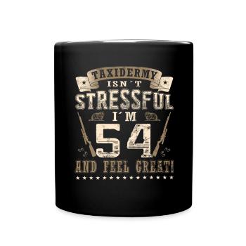 Präparatoren 54. Geburtstag Präparatoren - Tasse einfarbig - Schwarz - Vorne