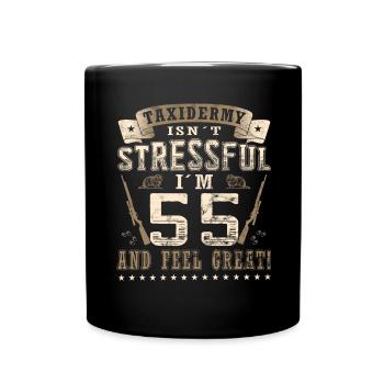 Taxidermists 55th birthday Taxidermists - Full Colour Mug - black - Front
