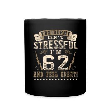 Präparatoren 62. Geburtstag Präparatoren - Tasse einfarbig - Schwarz - Vorne
