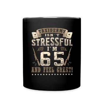 Präparatoren 65. Geburtstag Präparatoren - Tasse einfarbig - Schwarz - Vorne