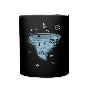 Math Lesson Mathematics Math Problem Solution - Full Colour Mug - black - Front