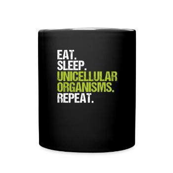 Microbiology Microbiologist Biology Biologist - Full Colour Mug - black - Front
