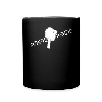 Balles de tennis de table Battes de tennis de table - Mug uni - noir - Devant