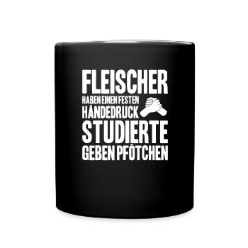 Boucher boucher boucher - Mug uni - noir - Devant