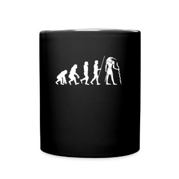 Hieroglyphics Egyptologist, Ancient Egyptian - Tasse einfarbig - Schwarz - Vorne